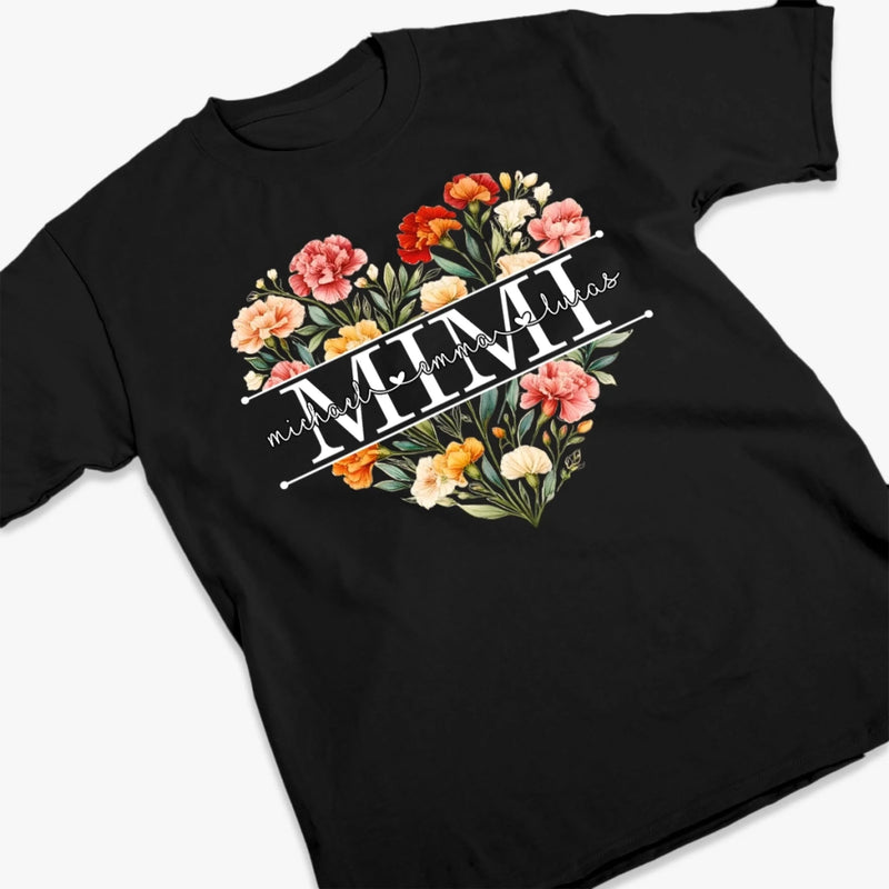 Custom Unisex T-shirt, Premium T-shirt, Hoodie - Personalized Mother's Day Birthday Gifts For Mom, Grandma - Family Is Everything