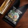Custom Leather Wine Bag - Personalized Retirement Gifts For Women, Men - Relax, You’ve Earned It