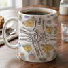The Heart Of The Family, The glue That Holds Us Together - Family Personalized Custom 3D Inflated Effect Printed Mug - Gift For Mom, Grandma