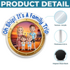 Custom Cruise Ship Door Magnet - Personalized Summer Vacation And Travel Gifts For Mom, Dad, Brother, Sister, Kids - Summer Days With My Favorite People