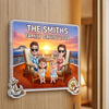 Custom Cruise Ship Door Magnet - Personalized Summer Vacation And Travel Gifts For Mom, Dad, Brother, Sister, Kids - Making Summer Memories Together