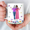 Custom Mug - Personalized Mother's Day Birthday Gifts For Mom, Daughter - Thanks For Being Our Mom