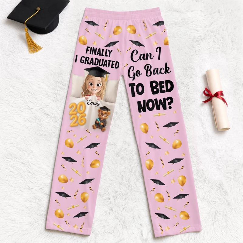 Custom Pajama Pants - Personalized Graduation Gifts For Him, Her - Step Forward With Proud Heart