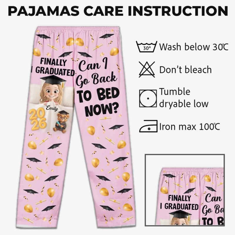 Custom Pajama Pants - Personalized Graduation Gifts For Him, Her - Step Forward With Proud Heart