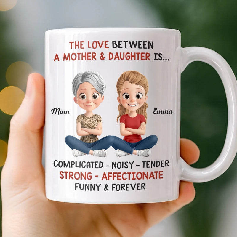 Custom Mug - Personalized Birthday Gifts For Mom, Daughter - Her First Best Friend, Forever