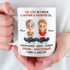 Custom Mug - Personalized Birthday Gifts For Mom, Daughter - Her First Best Friend, Forever