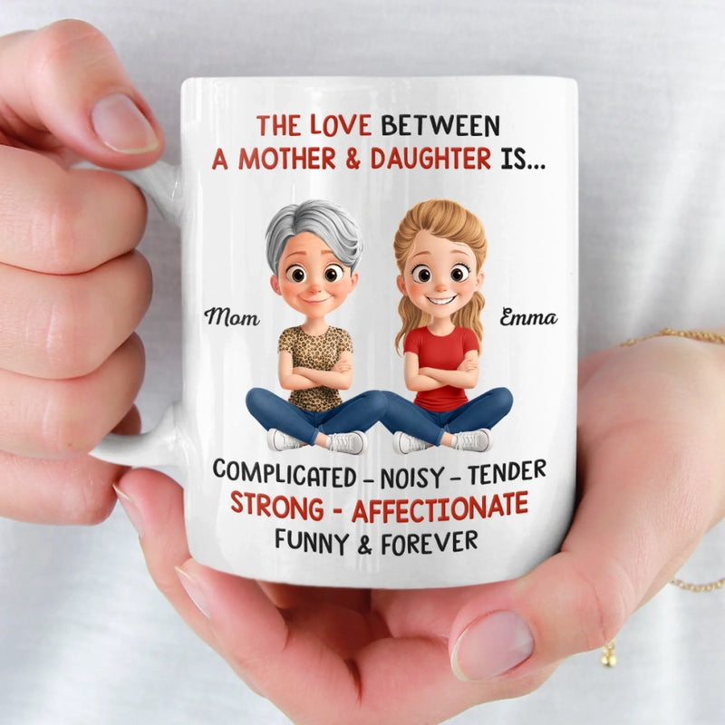 Custom Mug - Personalized Birthday Gifts For Mom, Daughter - Her First Best Friend, Forever