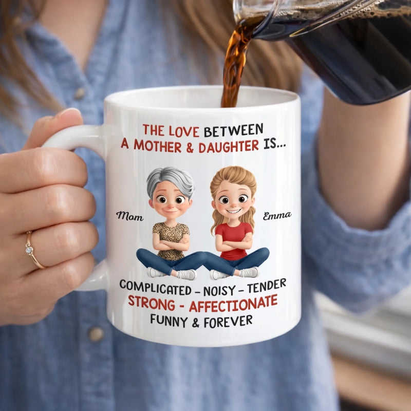 Custom Mug - Personalized Birthday Gifts For Mom, Daughter - Her First Best Friend, Forever