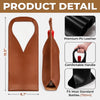 Custom Leather Wine Bag - Personalized Best Friend Birthday Gifts For Women, Besties, Sisters, BFF - Our Letters, Our Story