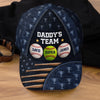 Custom Hat, All Over Print Classic Cap - Personalized Birthday Baseball Gifts For Dad, Grandpa, Baseball Lovers, Sports Fans, Sports Lovers - MVP Of Our Family