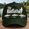 Custom Hat, All Over Print Classic Cap - Personalized Father's Day Fishing Gifts For Fisherman, Dad - The Rodfather