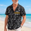 Custom Unisex Tropical Hawaiian Aloha Shirt - Personalized Father's Day Birthday Gifts For Dad, Grandpa - Official Chill Guy