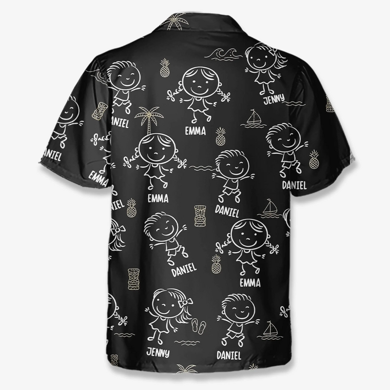 Custom Unisex Tropical Hawaiian Aloha Shirt - Personalized Father's Day Birthday Gifts For Dad, Grandpa - Official Chill Guy