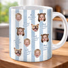 Custom Photo Mug - Personalized Mother's Day, Baby Shower, Gender Reveal Gifts For New Moms, New Grandma - Grandkids Make Everything Better