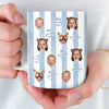 Custom Photo Mug - Personalized Mother's Day, Baby Shower, Gender Reveal Gifts For New Moms, New Grandma - Grandkids Make Everything Better