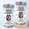 Custom 3D Inflated Effect Tumbler - Personalized Mother's Day Gifts For Dog Cat Lovers, Dog Dad And Mom, Cat Owners - Hydrated By Love & Paws