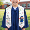 Custom Kids Graduation Stole - Personalized Graduation Gifts For Kids - Dream Big, Achieve More