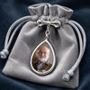 Custom Photo Teardrop Pin - Personalized Memorial Sympathy Graduation Gifts For Him, Her - Forever In My Heart