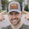 Custom Leather Patch Hat - Personalized Father's Day Birthday Gifts For Dad, Grandpa - You Mean The World