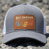 Custom Leather Patch Hat - Personalized Father's Day Birthday Gifts For Dad, Grandpa - Aged To Perfection