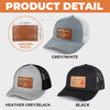 Custom Leather Patch Hat - Personalized Father's Day Birthday Gifts For Dad, Grandpa - Aged To Perfection