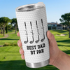 Custom Tumbler - Personalized Father's Day Golf Gifts For Dad, Grandpa - Best Dad By Par