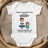 Custom Baby Onesie - Personalized Baby Shower, Gender Reveal Gifts For New Moms, New Dads, New Parents - New Chapter Starts Here