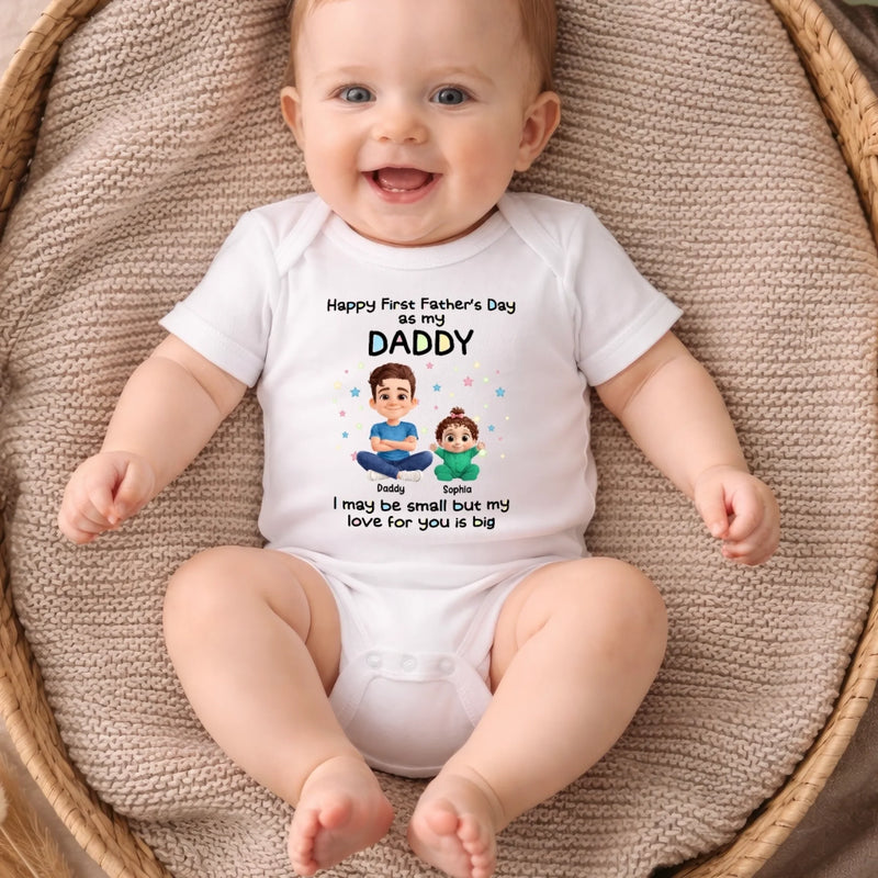 Custom Baby Onesie - Personalized Baby Shower, Gender Reveal Gifts For New Moms, New Dads, New Parents - New Chapter Starts Here