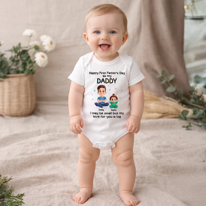 Custom Baby Onesie - Personalized Baby Shower, Gender Reveal Gifts For New Moms, New Dads, New Parents - New Chapter Starts Here