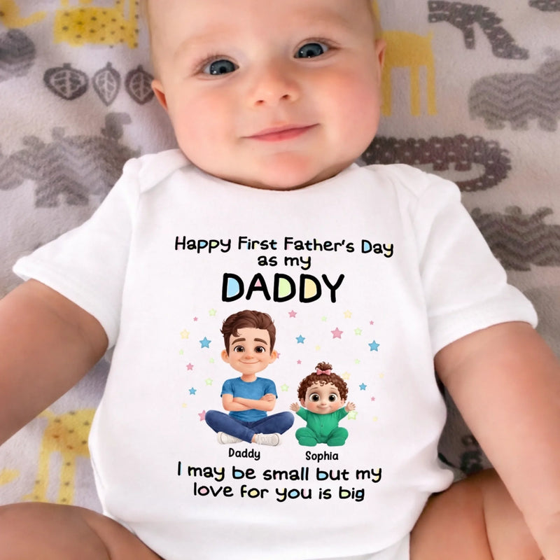 Custom Baby Onesie - Personalized Baby Shower, Gender Reveal Gifts For New Moms, New Dads, New Parents - New Chapter Starts Here