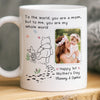 Custom Mug - Personalized Mother's Day, Baby Shower, Gender Reveal Gifts For New Moms - Mom And Baby, Pure Love