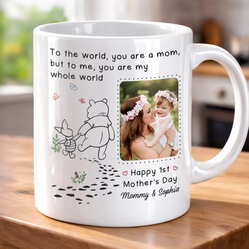 Custom Mug - Personalized Mother's Day, Baby Shower, Gender Reveal Gifts For New Moms - Mom And Baby, Pure Love