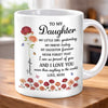 Custom Mug - Personalized Mother's Day Birthday Gifts For Daughter, Daughter-In-Law - My Daughter, My World