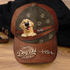 Custom Hat, All Over Print Classic Cap - Personalized Birthday Gifts For Dog Lovers, Dog Dad And Mom - Life Is Better With Paws