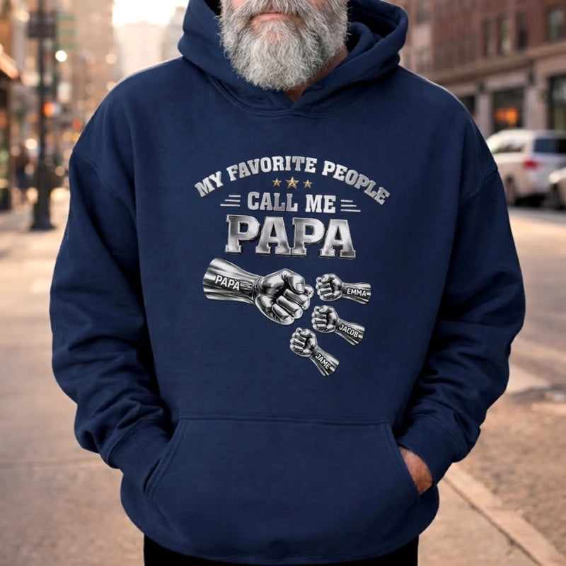 Custom Unisex T-shirt, Premium T-shirt, Hoodie - Personalized Father's Day Birthday Gifts For Dad, Grandpa - My Forever Hero