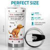 Custom 3D Inflated Effect Printed Tumbler - Personalized Mother's Day Gifts For Dog Cat Lovers, Dog Dad And Mom, Cat Owners - Her Favorite Little Troublemaker