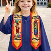 Custom Kids Graduation Stole - Personalized Graduation Gifts For Kids - Proud Little Graduate Today