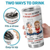 Custom Tumbler - Personalized Birthday Gifts For Mom, Daughter - Forever Her Daughter, Always Her Girl