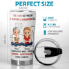 Custom Tumbler - Personalized Birthday Gifts For Mom, Daughter - Forever Her Daughter, Always Her Girl