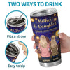 Custom Tumbler - Personalized Mother's Day Gifts For Mom, Grandma - No Distance Can Break Us