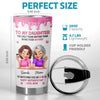 Custom 3D Inflated Effect Printed Tumbler - Personalized Mother's Day Gifts For Daughter - Forever Proud To Be Your Mom