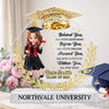 Custom Acrylic Plaque - Personalized Graduation Gifts For Him, Her - The Journey Begins Here