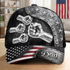 Custom Hat, All Over Print Classic Cap - Personalized Father's Day Birthday Gifts For Dad, Grandpa - Dad, My Everyday Hero