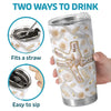 Custom 3D Inflated Effect Printed Tumbler - Personalized Mother's Day Gifts For Mom, Grandma - Held By Love