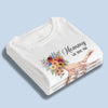 Custom Unisex T-shirt, Premium T-shirt, Hoodie - Personalized Mother's Day Gifts For Mom, Grandma -  Her Hands Hold Our Whole World