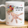 Custom Mug - Personalized Mother's Day Gifts For Mom, Grandma - Every Little Hand Holds Big Love