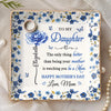 Custom Full-Print Jewelry Dish - Personalized Mother's Day Gifts For Daughter - A Daughter Is A Lifetime Of Love