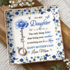 Custom Full-Print Jewelry Dish - Personalized Mother's Day Gifts For Daughter - A Daughter Is A Lifetime Of Love