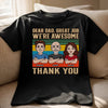 Custom Unisex T-shirt, Premium T-shirt, Hoodie - Personalized Father's Day Birthday Gifts For Dad, Grandpa - Always Be My Hero
