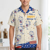 Custom Unisex Tropical Hawaiian Aloha Shirt - Personalized Father's Day Birthday Gifts For Dad, Grandpa - Living The Aloha Life